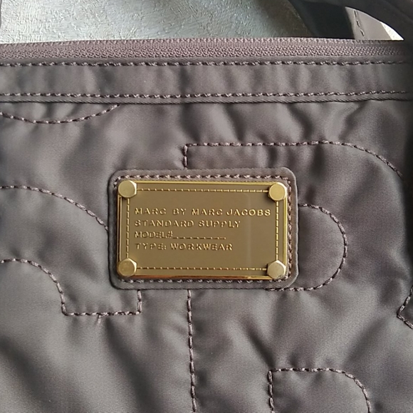 Marc by Marc Jacobs Workwear Taupe Laptop Bag - Picture 2 of 12